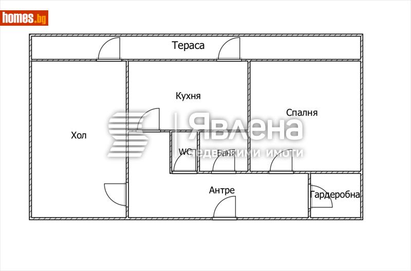 Двустаен, 67m² - Жк. Дружба, София - Апартамент за продажба - ЯВЛЕНА - 113895684