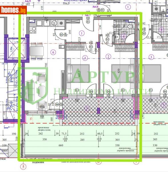 Тристаен, 126m² - Кв. Малинова Долина, София - Апартамент за продажба - Артур Недвижими Имоти - 113901276