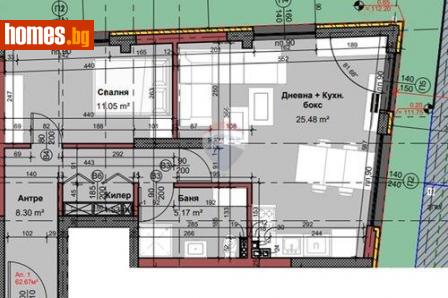 Двустаен, 70m² - Апартамент за продажба - 113904860