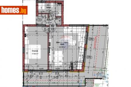 Двустаен, 111m² - Апартамент за продажба - 113904872