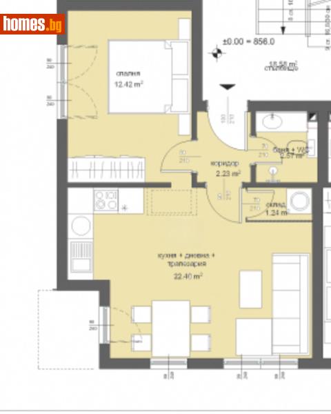 Двустаен, 117m² - Кв. Симеоново, София - Апартамент за продажба - LATIRA - 113905329