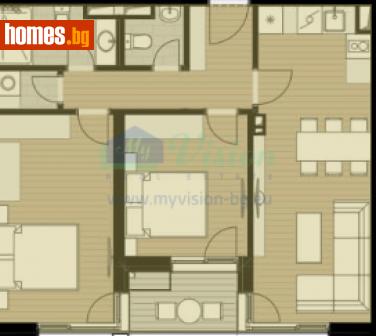 Тристаен, 92m² - Апартамент за продажба - 113923654