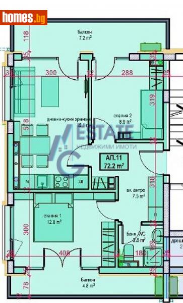 Тристаен, 91m² - Гр.Приморско, Бургас - Апартамент за продажба - ЕМ ДЖИ ЕСТЕЙТ - 113931737