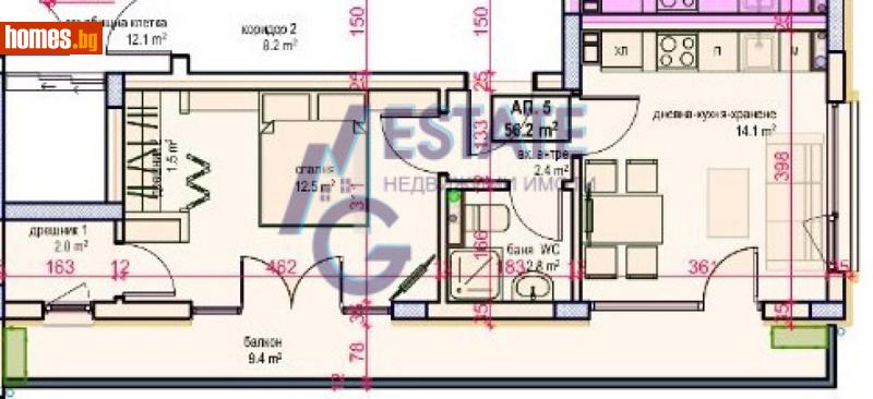 Двустаен, 69m² - Гр.Приморско, Бургас - Апартамент за продажба - ЕМ ДЖИ ЕСТЕЙТ - 113931756