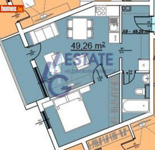 Двустаен, 55m² - С.Равда, Бургас - Апартамент за продажба - ЕМ ДЖИ ЕСТЕЙТ - 113931875