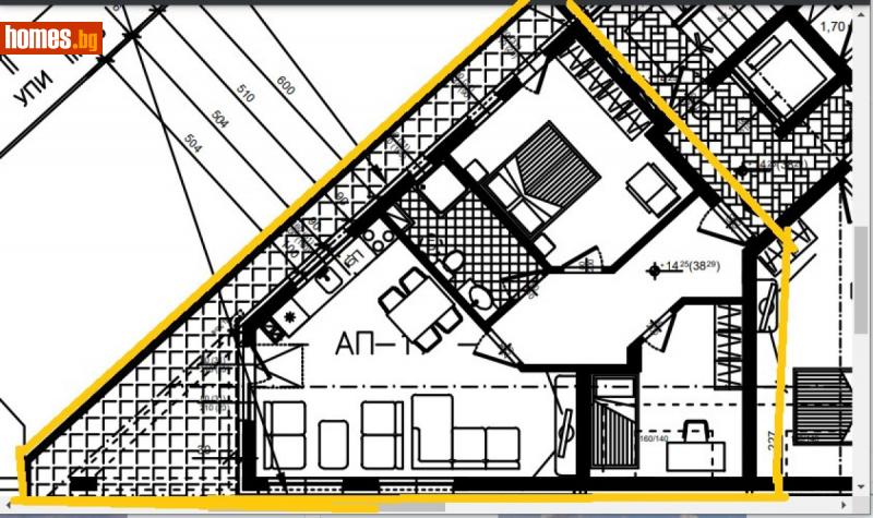 Тристаен, 97m² - Жк. Меден Рудник, Бургас - Апартамент за продажба - ЕМ ДЖИ ЕСТЕЙТ - 113932435