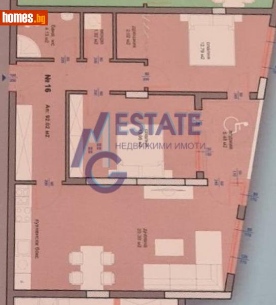 Тристаен, 109m² - Жк. Меден Рудник, Бургас - Апартамент за продажба - ЕМ ДЖИ ЕСТЕЙТ - 113932552