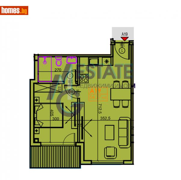 Двустаен, 61m² - Гр.Царево, Бургас - Апартамент за продажба - ЕМ ДЖИ ЕСТЕЙТ - 113932749