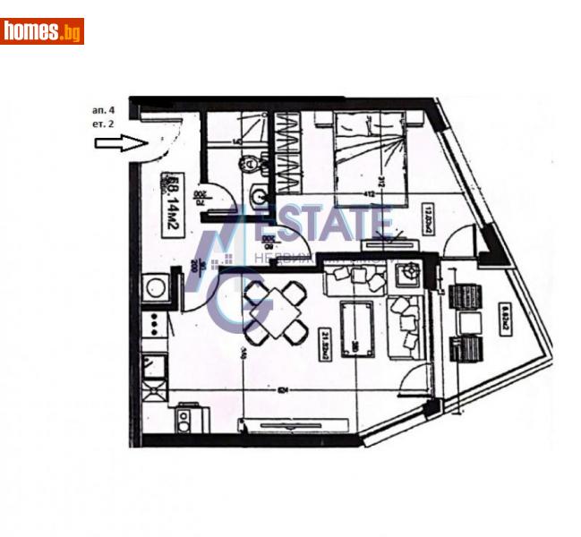 Двустаен, 67m² - Гр.Царево, Бургас - Апартамент за продажба - ЕМ ДЖИ ЕСТЕЙТ - 113932825