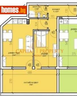 Двустаен, 62m² - Апартамент за продажба - 113936034