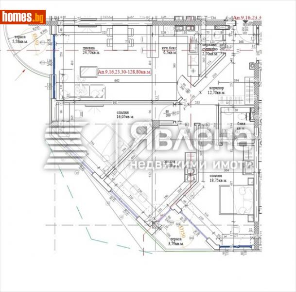 Четиристаен, 139m² - Жк. Дружба, София - Апартамент за продажба - ЯВЛЕНА - 113941333