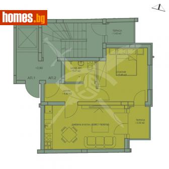 Двустаен, 70m² - Апартамент за продажба - 113941691