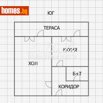 Едностаен, 42m² - Апартамент за продажба - 113945013