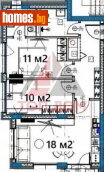 Тристаен, 86m² - Апартамент за продажба - 113951990