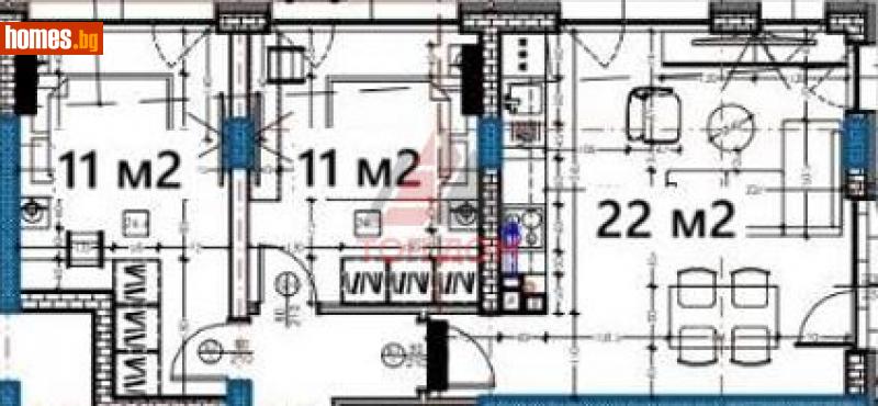 Тристаен, 89m² - Жк. Изгрев, Варна - Апартамент за продажба - Топ Дом  - 113952006
