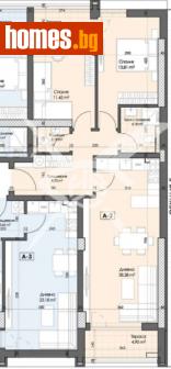 Тристаен, 113m² - Апартамент за продажба - 113958987