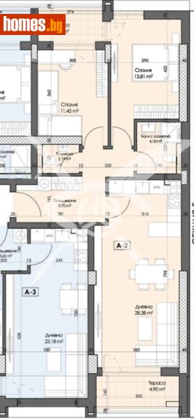 Тристаен, 113m² - Кв. Кършияка, Пловдив - Апартамент за продажба - ЕКС НВД - 113958987