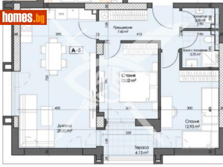Тристаен, 103m² - Апартамент за продажба - 113958988