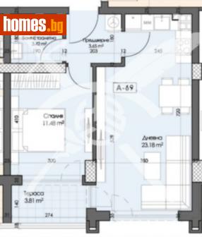 Двустаен, 66m² - Апартамент за продажба - 113959044