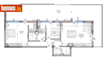 Тристаен, 195m² - Апартамент за продажба - 113971133