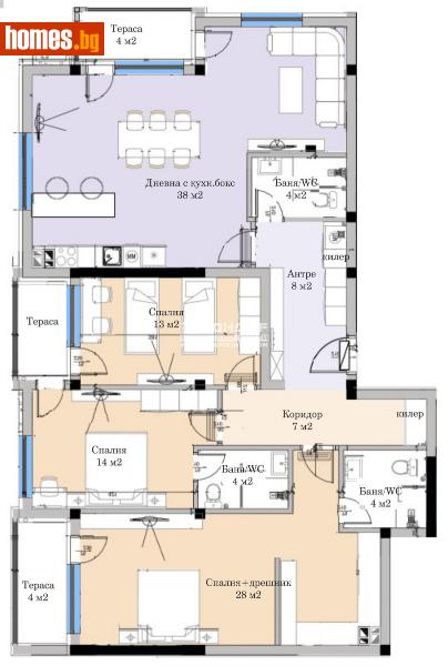 Многостаен, 177m² - Кв. Кършияка, Пловдив - Апартамент за продажба - КОНДОР НЕДВИЖИМИ ИМОТИ - 113971403