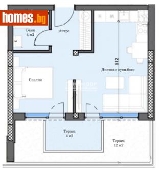 Двустаен, 65m² - Апартамент за продажба - 113971489
