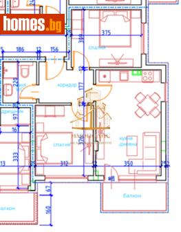 Тристаен, 79m² - Апартамент за продажба - 113972232