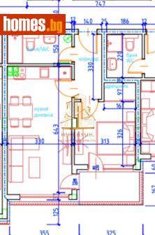 Двустаен, 63m² - Апартамент за продажба - 113972263