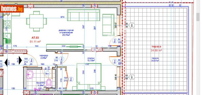 Двустаен, 105m² - Варна, Варна - Апартамент за продажба - МИРЕЛА - 113982765