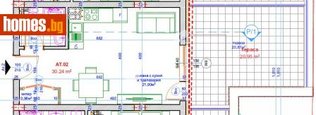 Едностаен, 61m² - Апартамент за продажба - 113982766