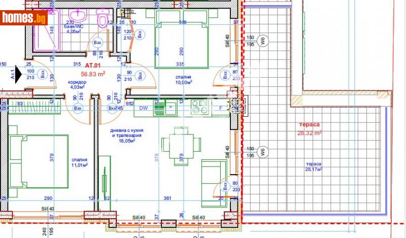 Тристаен, 101m² - Варна, Варна - Апартамент за продажба - МИРЕЛА - 113982767