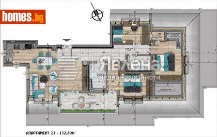 Четиристаен, 132m² - Апартамент за продажба - 113983780