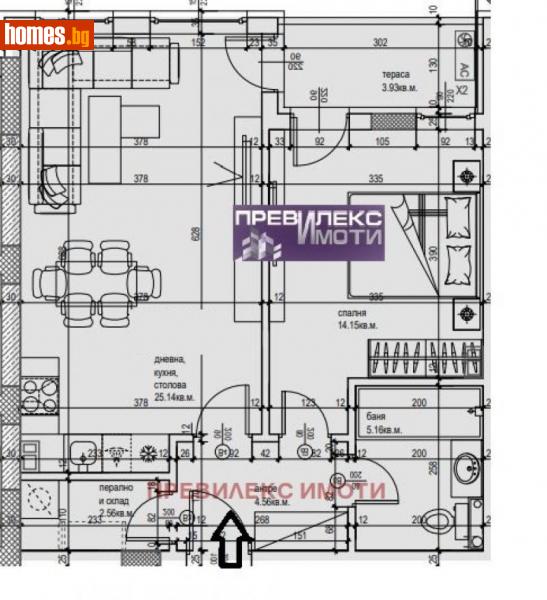 Двустаен, 79m² - Кв. Каменица , Пловдив - Апартамент за продажба - Превилекс имоти ЕООД - 113984285