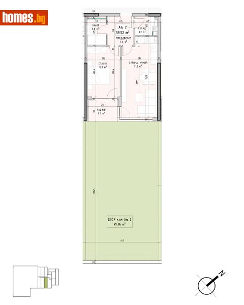 Двустаен, 149m² - Кв. Малинова Долина, София - Апартамент за продажба - LATIRA - 114014786