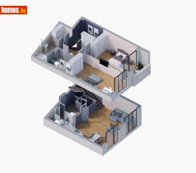 Мезонет, 135m² -  Банкя, София - Апартамент за продажба - BasProperties - 114017665