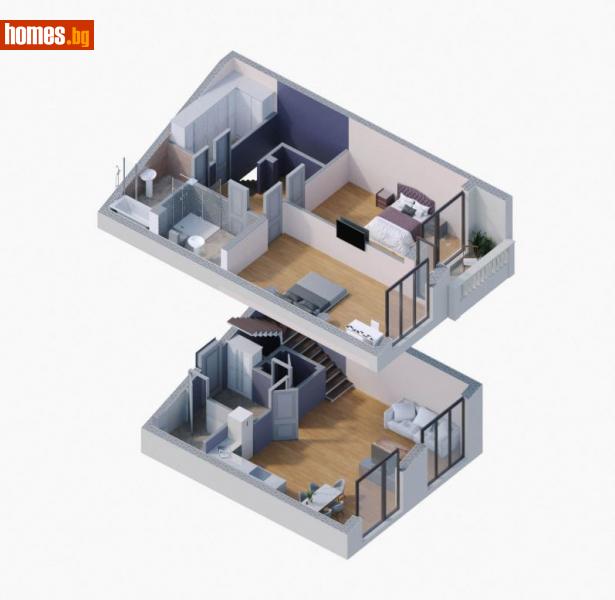 Мезонет, 139m² -  Банкя, София - Апартамент за продажба - BasProperties - 114017675