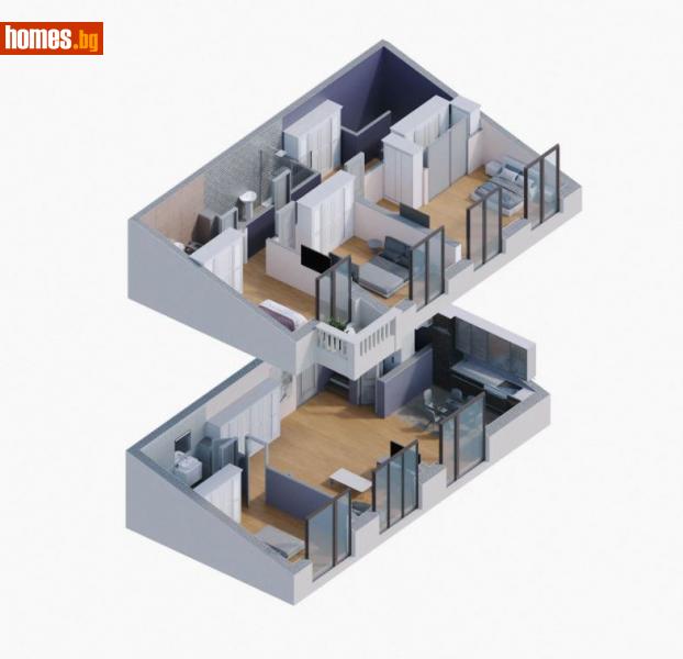 Мезонет, 182m² -  Банкя, София - Апартамент за продажба - BasProperties - 114017685