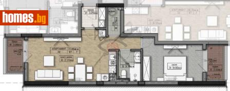 Двустаен, 86m² - Апартамент за продажба - 114019191