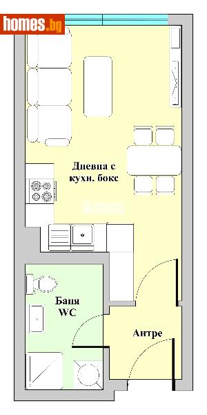 Едностаен, 36m² - Жк. Христо Ботев, Пловдив - Апартамент за продажба - КОНДОР НЕДВИЖИМИ ИМОТИ - 114021361