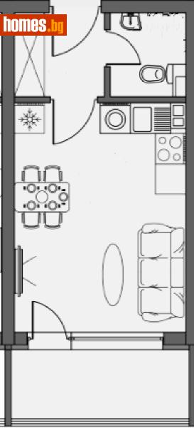 Едностаен, 43m² - Жк. Левски В, София - Апартамент за продажба - АЯКС Имоти - 114021403