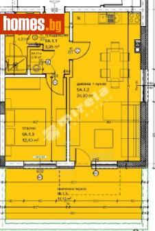 Двустаен, 66m² - Апартамент за продажба - 114031229