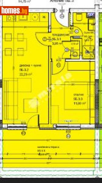 Двустаен, 57m² -  Кайсиева Градина, Варна - Апартамент за продажба - МИРЕЛА - 114031314
