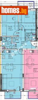 Тристаен, 103m² - Апартамент за продажба - 114031318