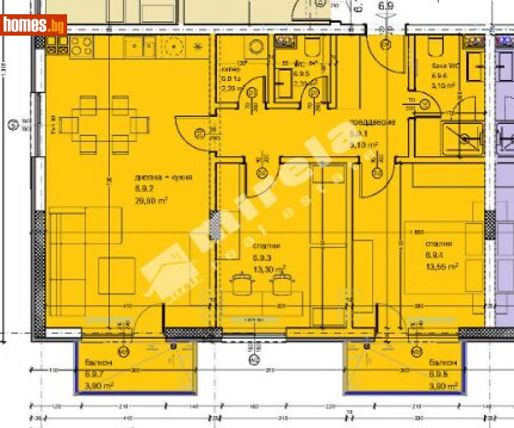 Тристаен, 114m² -  Кайсиева Градина, Варна - Апартамент за продажба - МИРЕЛА - 114031325
