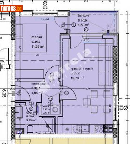 Двустаен, 62m² -  Кайсиева Градина, Варна - Апартамент за продажба - МИРЕЛА - 114031346