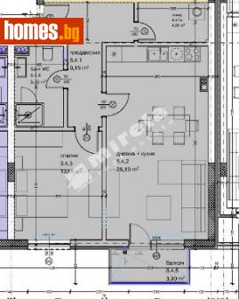 Двустаен, 89m² - Апартамент за продажба - 114031387