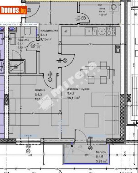 Двустаен, 89m² -  Кайсиева Градина, Варна - Апартамент за продажба - МИРЕЛА - 114031387