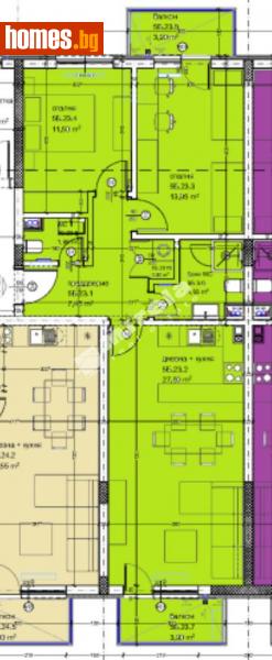 Тристаен, 103m² -  Кайсиева Градина, Варна - Апартамент за продажба - МИРЕЛА - 114031394