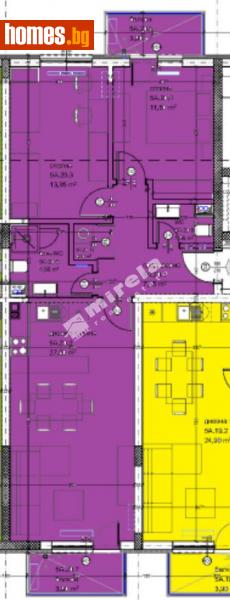 Тристаен, 103m² -  Кайсиева Градина, Варна - Апартамент за продажба - МИРЕЛА - 114031395