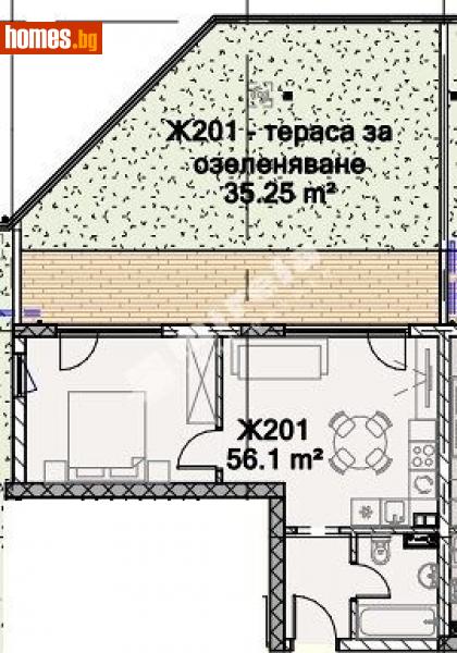 Двустаен, 66m² - Жк. Полигона, София - Апартамент за продажба - МИРЕЛА - 114031405